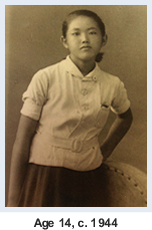 Do-Oh Mineko, Age 14, c. 1944